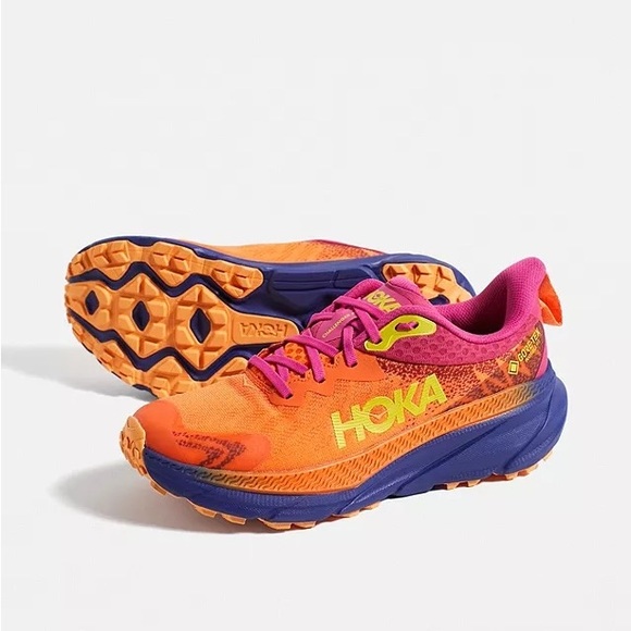 Hoka Shoes - Hoka Challenger ATR 7 GTX Vibrant Orange/Pink Yarrow sz 7.5, 8, 8.5,9 New in Box